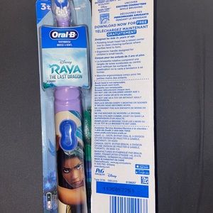 New Kids Disney Raya Oral B Electric Toothbrushes